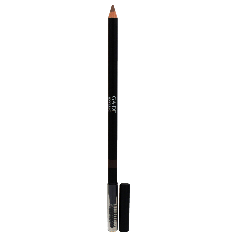 Idyllic Powder Eyebrow Pencil - 20 Light Brown by GA-DE for Women 0.09 oz